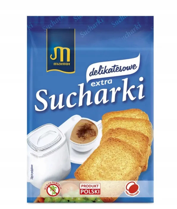 10 x Mamut Sucharki delikatesowe 230 g