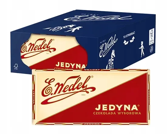 20 x Czekolada Jedyna 100 g E.Wedel