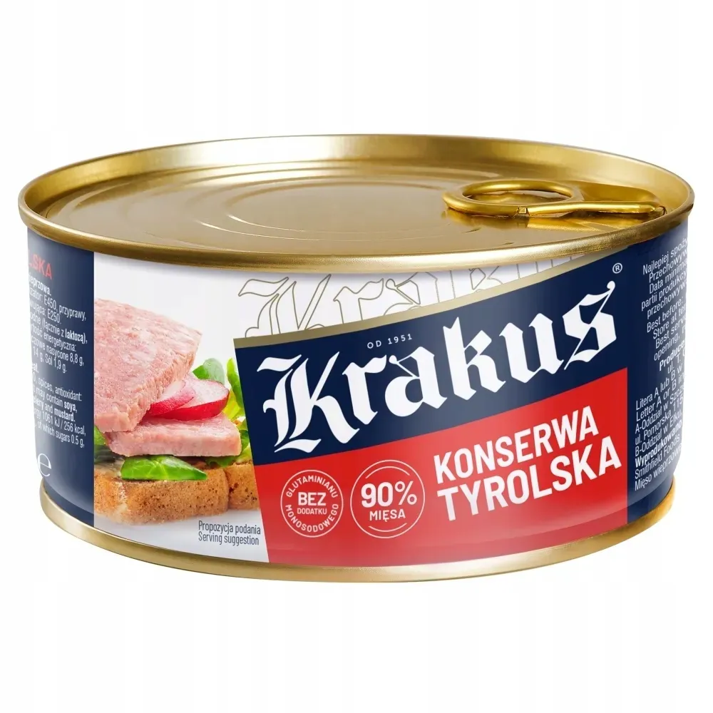 6 x Krakus Konserwa tyrolska 300 g