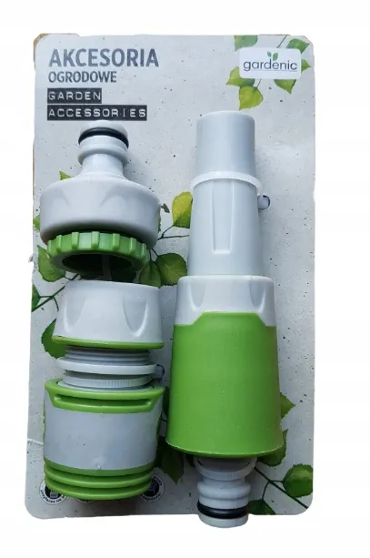 AKCESORIA OGRODOWE 3 szt do węża kranu Gardenic