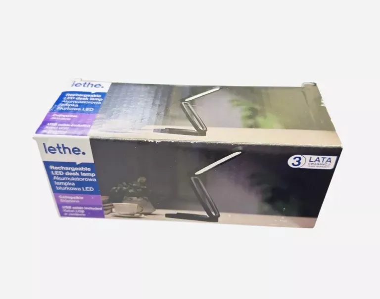 AKUMULATOROWA LAMPKA BIURKOWA LED LETHE E-393042