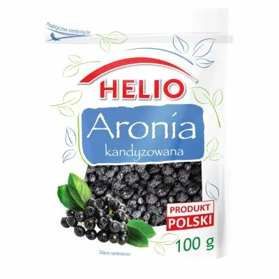 ARONIA/CZARNA PORZE.KANDYZ. MIX 100G - Kandyzowane owoce z Biedronki