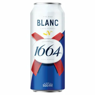 1664 Blanc Piwo pszeniczne aromatyzowane 0,5L puszka