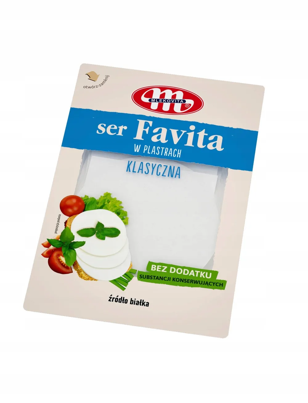 .SER FAVITA KAN. KLASYCZNY PLASTRY 150G MLEKOVITA